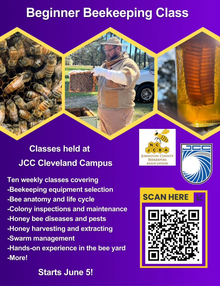 Spring 2025 – Community College Beekeeping Class